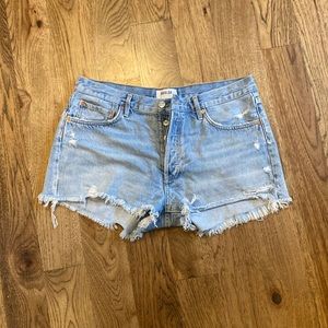Agolde Parker shorts in swap meet.